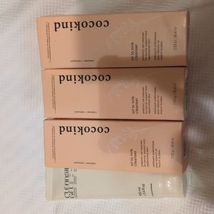Cocokind Oil Milk Cleanser LOT 3 & Evenprime Cleansing Gel NEW